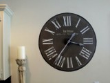Hand Painted Antique Wall Clock