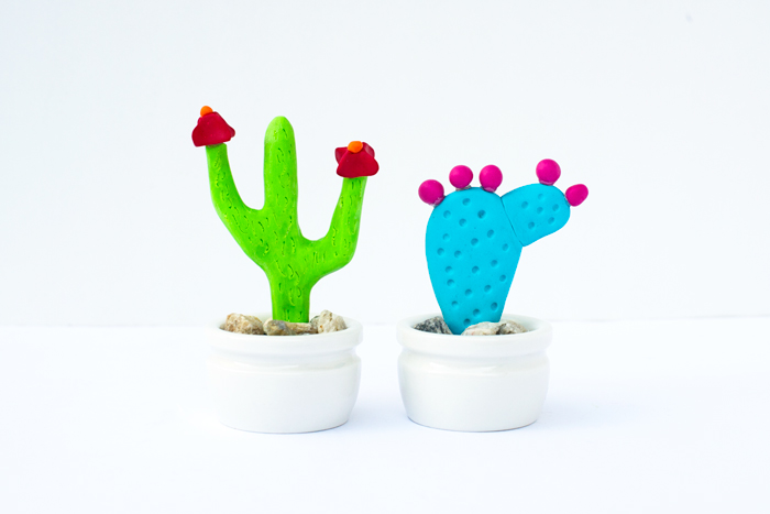 Handmade Cactus Jewelry Holders