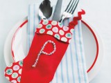 Silverware Stocking To Spice Up Festive Dinner