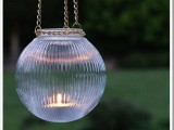 outdoor glass globe lights