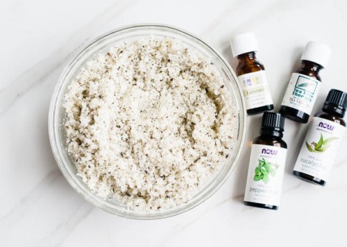 essential oils bath salts for allergies (via henryhappened)