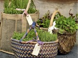 Garden herb baskets