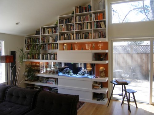 Home Library Without Separate Room