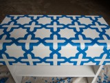 moroccan bench makeover