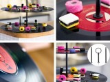 Hot Vinyl Records Cupcake Stand