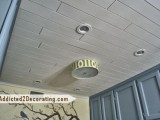 diy wood slat ceiling
