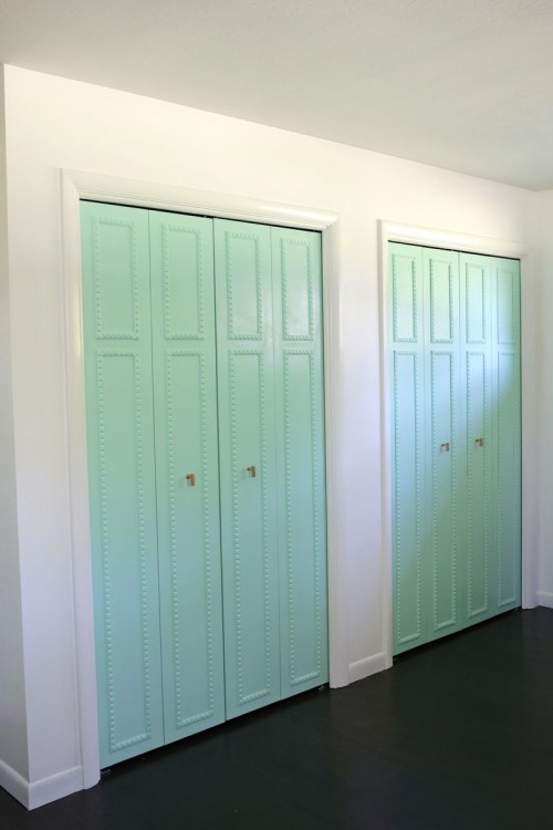 How To Customize Your Closet Doors With Trim