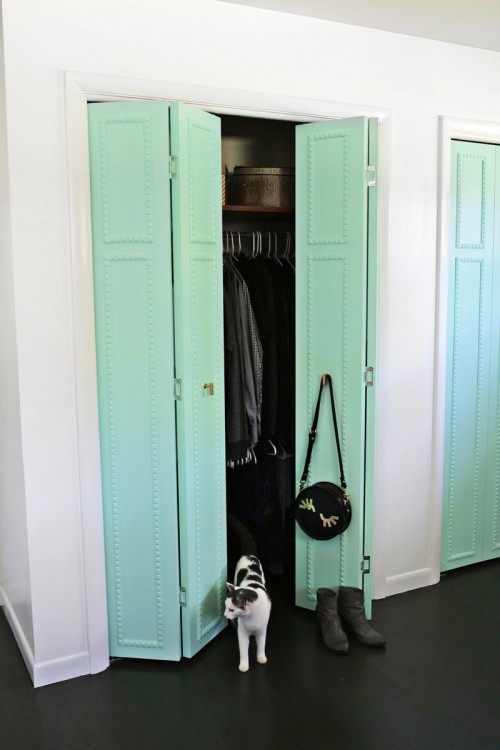 How To Customize Your Closet Doors With Trim