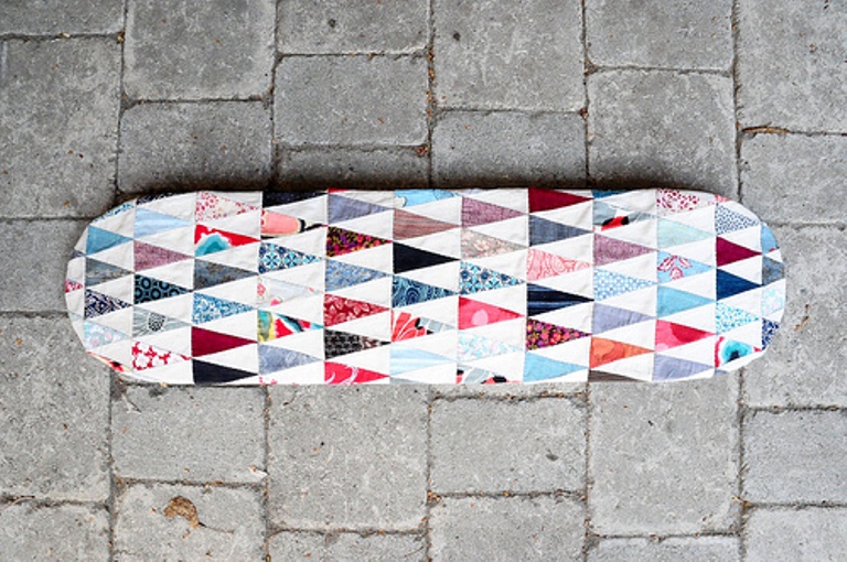 How To Decorate A Skateboard With Patchwork