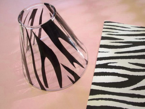 How To Decorate A Vase With Zebra Pattern