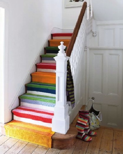 How To Decorate Simple Stairs