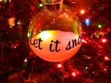 How To Mak Christmas Tree Ornaments With Letters