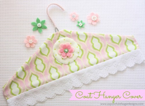 How To Make A Coat Hanger Cover