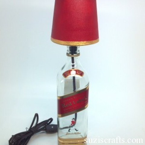 How To Make A Liquor Bottle Lamp