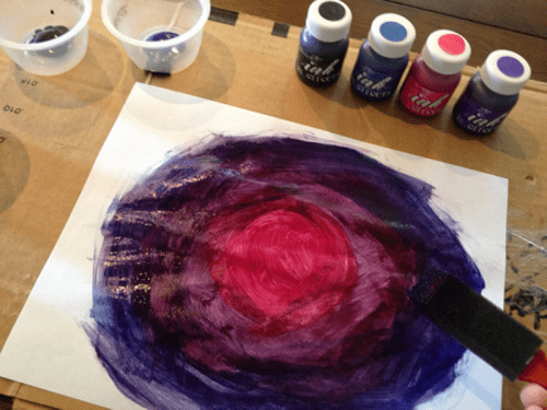 How To Make A Mysterious Nebula Pillow
