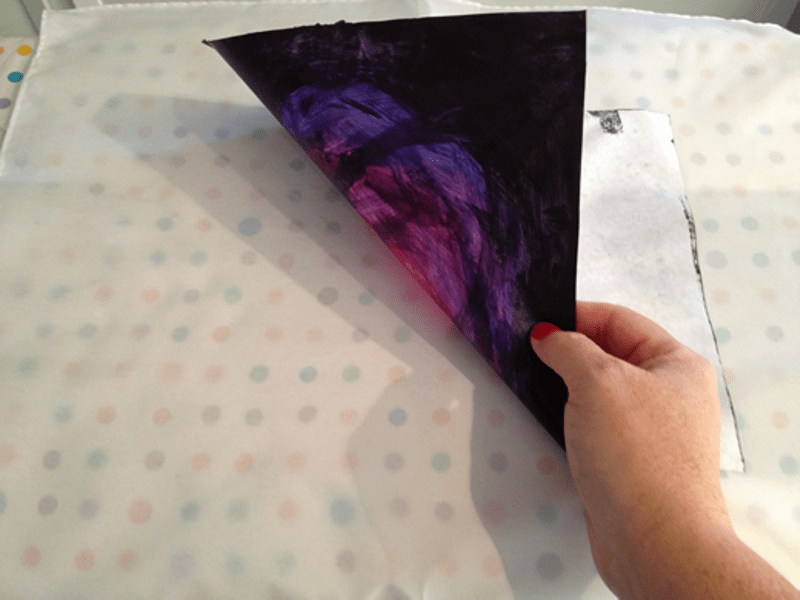 How to make a mysterious nebula pillow  4