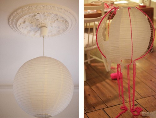 How To Make A Round Paper Lamp