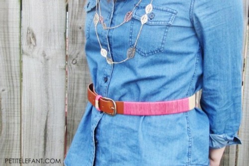 How To Make A Thread Wrapped Belt