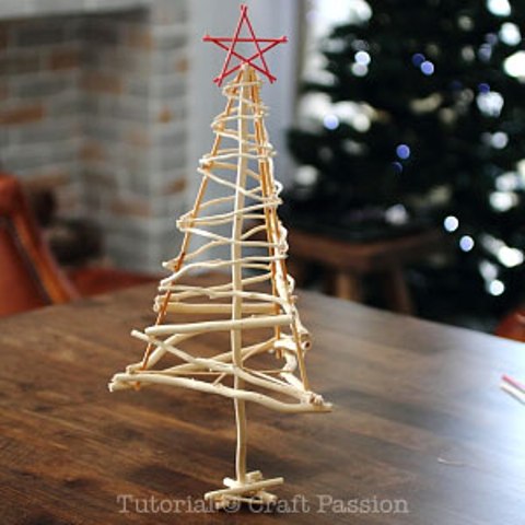 How To Make A Twiggy Christmas Tree