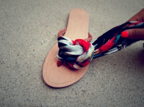 How To Make Colorful Diy Summer Sandals