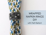 How To Make Cozy Yarn Napkin Rings