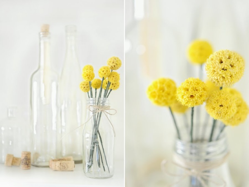 How To Make Dried Billy Flowers