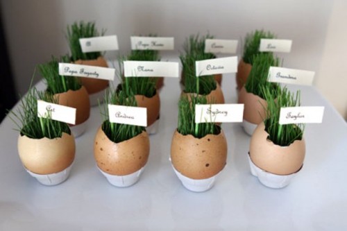 How To Make Easter Egg Cups With Grass