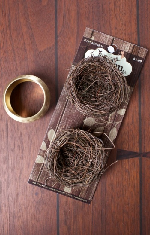 How To Make Easter Nest Napkin Rings