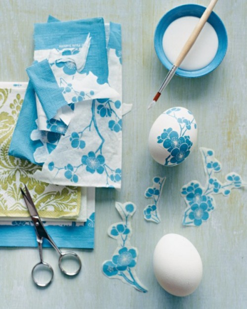 How To Make Paper Napkin Decoupage Easter Eggs