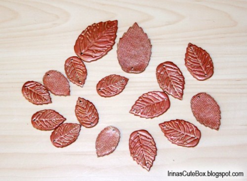 How To Make Polymer Clay Leaves