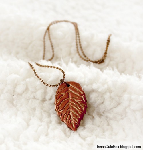 How To Make Polymer Clay Leaves
