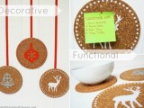 How To Make Simple Christmas Trivets