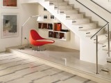 How To Organize Under Stairs Reading Nook
