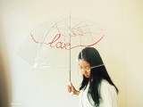 love infinity umbrella
