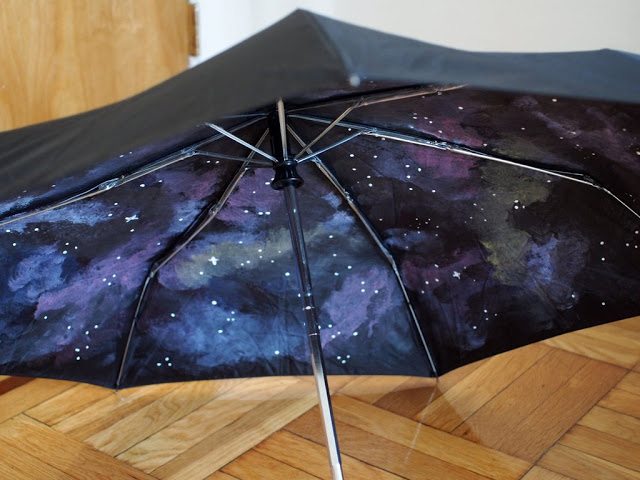 galaxy umbrella (via pinkstripeysocks)