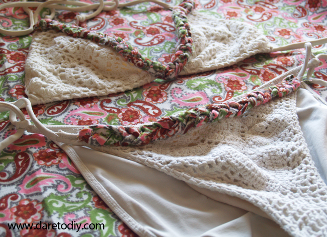renewing with vintage fabric