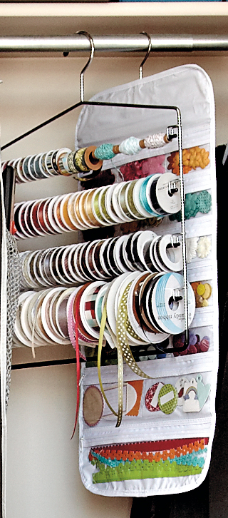 How To Store Ribbons At A Closet