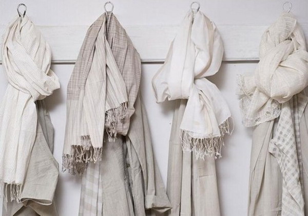 store scarves in closet is always a good idea to save their neat look