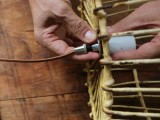 How To Turn A Basket Into A Unique Pendant Light