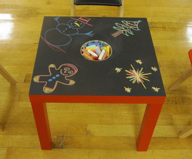 Ikea Chalkboard Table