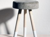 concrete stool for $5