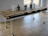 Industrial Diy Pallet Dining Table