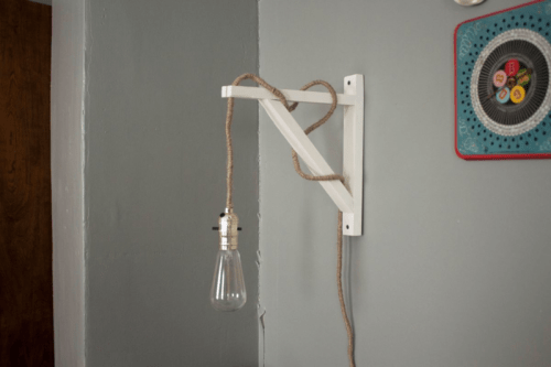 Industrial Vintage Diy Wall Lamp