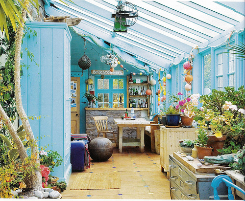 Large Greenhouse With A Potting Shed