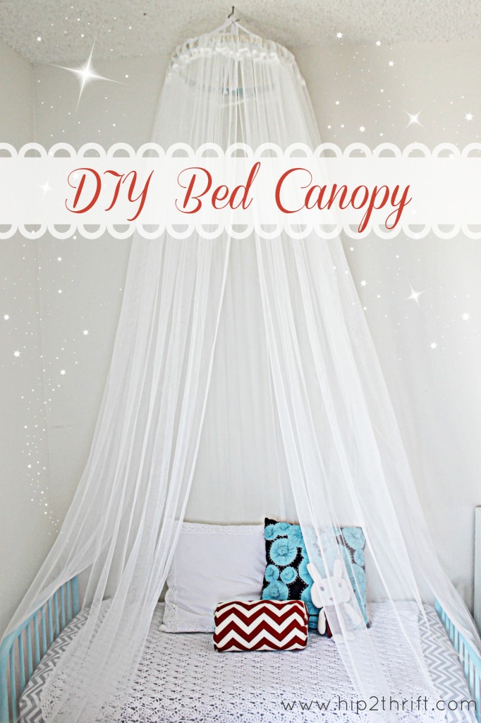 tulle bed canopy