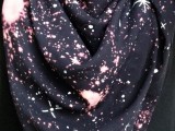 space patterned scarf