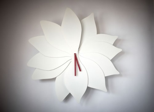 Lotus Inspired Wall Clocks