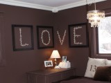 Love Lettering In Interior Decorating
