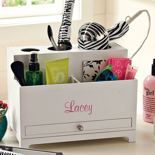 Makeup Storage In Chest Of Drawers