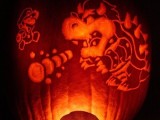 Mario Bowser Pumpkin